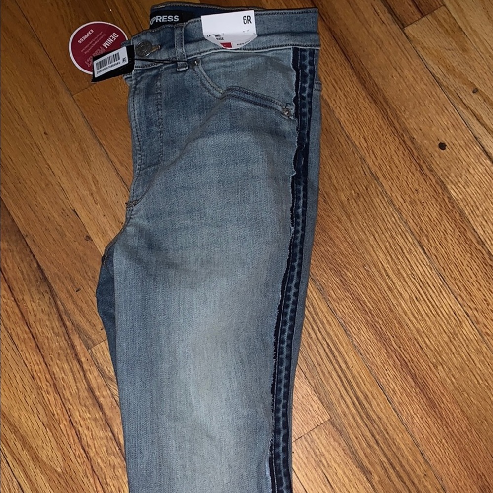 Stripe jeans